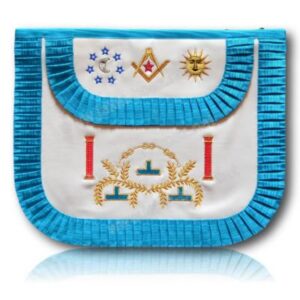 Tablier Vénérable Maître Rite Français Groussier