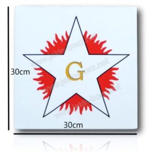 Cartouche Etoile flamboyante à Télécharger