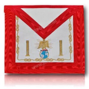 Tablier 4ème Ordre Grade Sagesse CUIR