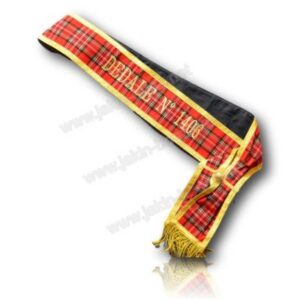 Écharpe Maître Rite Standard d'Ecosse personnalisée