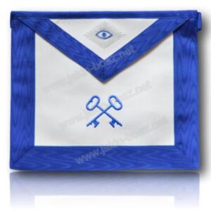 Tablier Vénérable Maître Satin Rite Français 1801