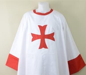 Chlamyde Ecuyer Novice manche longue croix templiere