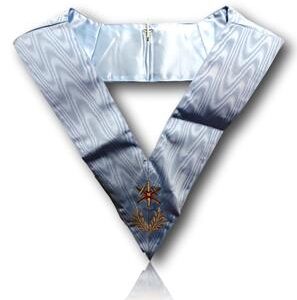Sautoir Officier  Maître des Cérémonies Rite Français 1801