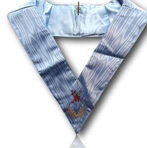 Collar largo de oficial de primer grado del Rito Francés, 1801