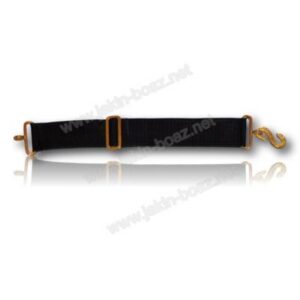 Rallonge Tablier Maçonnique Noire