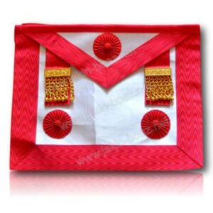Tablier de Maître en satin REAA