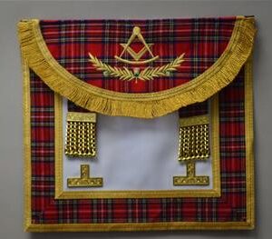 Tablier Passé Vénérable Maitre Standard d'Ecosse