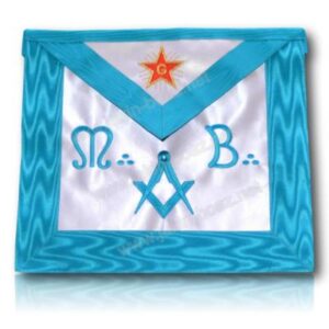 Tablier de Maître en satin  Rite Français Groussier