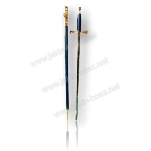 Epée Maçonnique garde Bleu roi