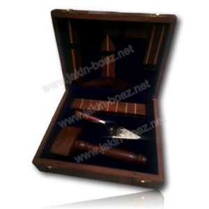Coffret maçonnique 9 outils en Bois